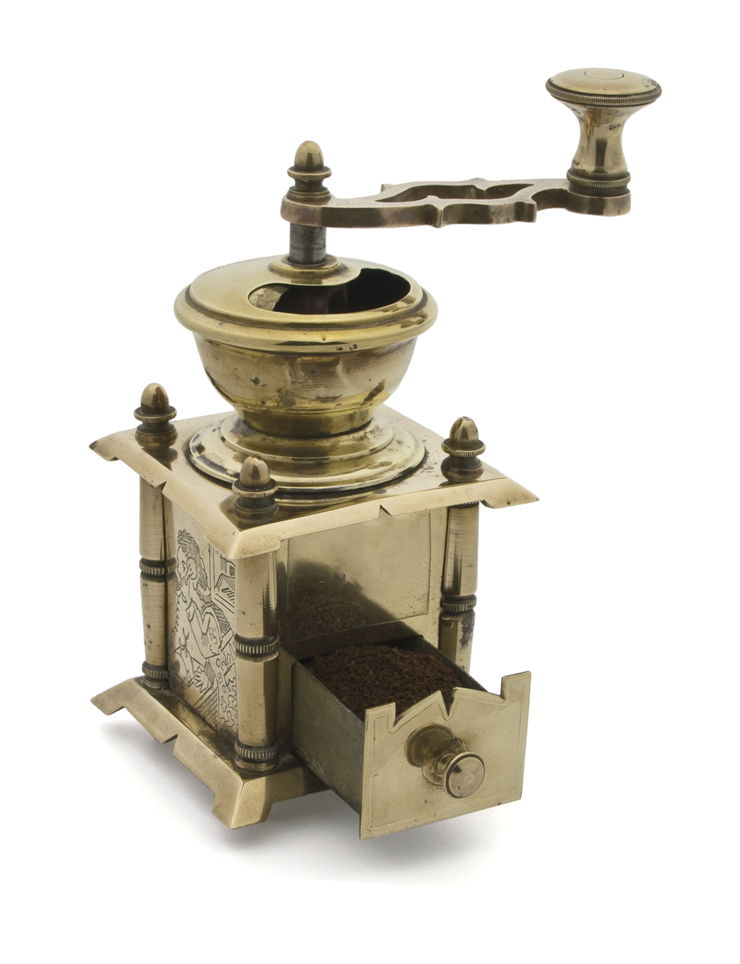 Picture Of Brass Coffee Grinder