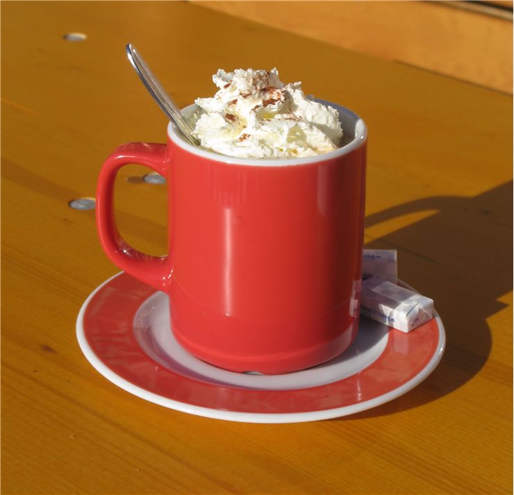 Picture Of Coffee And Whipped Cream