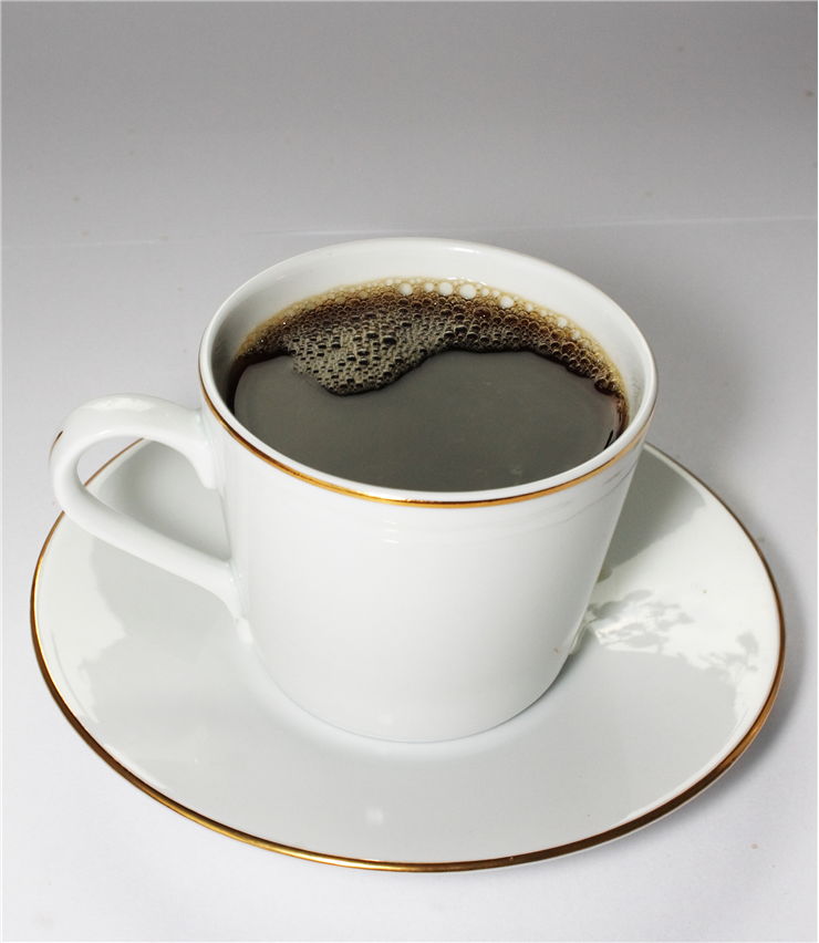 Picture Of White Procelain Cup Of Coffee